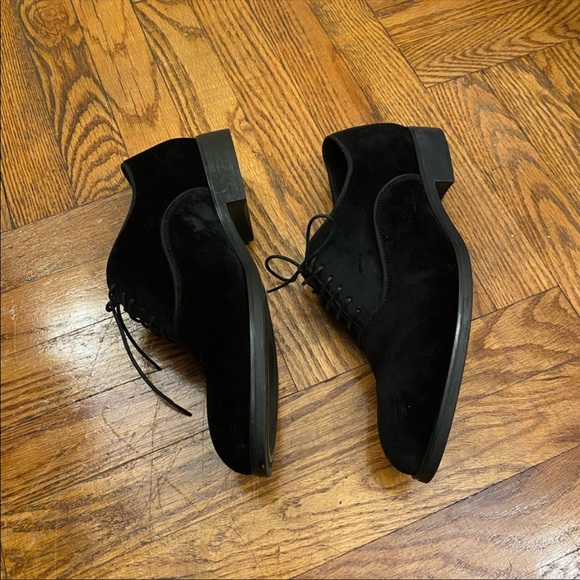 NWT Zara men velvet lace up shoes - Picture 4 of 5